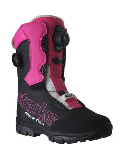 STARKS Снегоходная обувь AURUM Dual ATOP жен Черный/розовый (39) pitbikemarket.ru