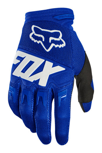 Мотоперчатки Fox Dirtpaw Race Glove Blue/White M (22751-025-M) pitbikemarket.ru