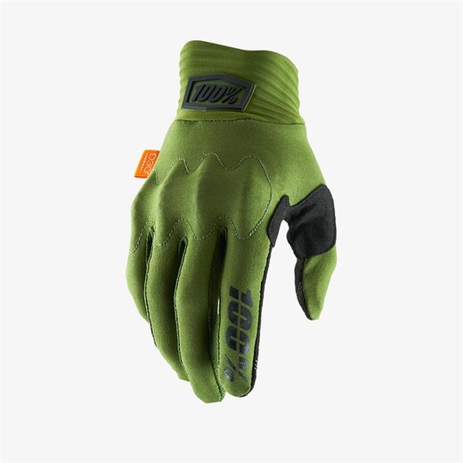 Мотоперчатки 100% Cognito D3O Glove (Army Green/Black, M, 2021 (10013-216-11)) pitbikemarket.ru