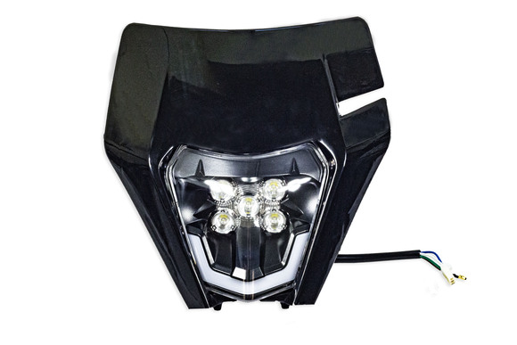 Фара LED Light Pro KTM 19-21, Athlete, Five, Pilot (Черный, , 202570-3) pitbikemarket.ru