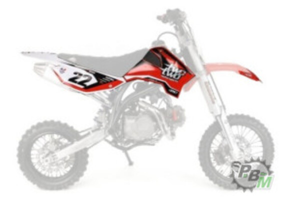 Наклейки на пластик (комплект) Apollo "Aviator" pitbikemarket.ru