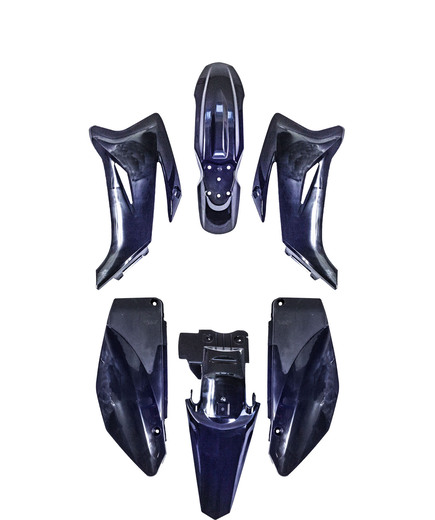 Комплект пластика для питбайка (тип TTR) черный pitbikemarket.ru