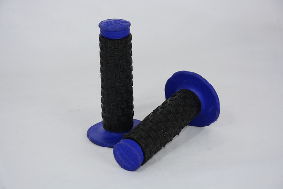 Ручки руля ZX-485 синие/черные pitbikemarket.ru