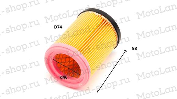 Элемент воздушного фильтра ATV WILD TRACK X pitbikemarket.ru