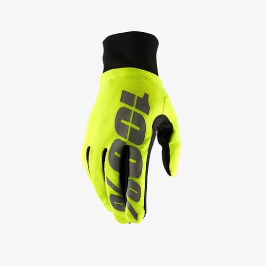 Мотоперчатки 100% Hydromatic Waterproof Glove (Neon Yellow, M, 2021 (10011-004-11)) pitbikemarket.ru