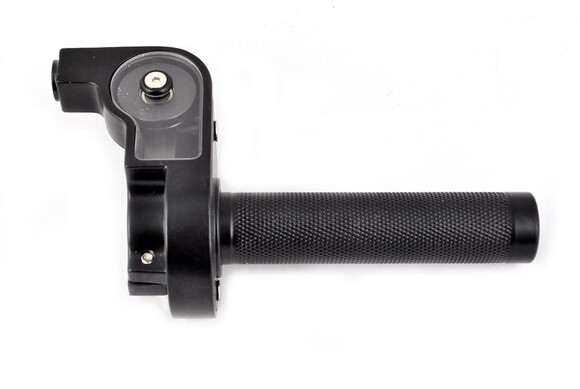 Ручка газа в сборе алюминиевая черная pitbikemarket.ru