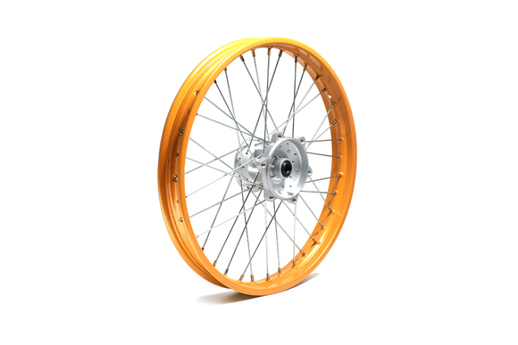 Диск колесный передний 21'х1,85 Sport-001, 006, 250GY-5 (обод-ступица серебро) pitbikemarket.ru